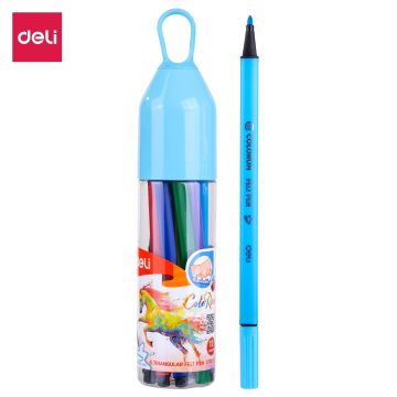 Felt Pen Washable 1.0mm 12c Deli - 10506