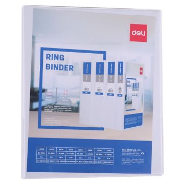 Ring Binder A4 | 4 Rings D type | 1.5" Deli - 5615N