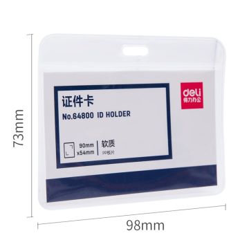 ID Holder 90 x 54 mm Deli - 64800
