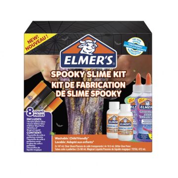 Elmers Spooky Slime Kit Set - 8 Pcs