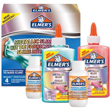 Elmer’s Slime Kit | Slime Supplies Include Elmer’s Metallic Glue
