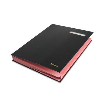 Signature Book 20 Tabs Black