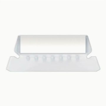 PVC Title holder for individual suspension file - Pack of 50