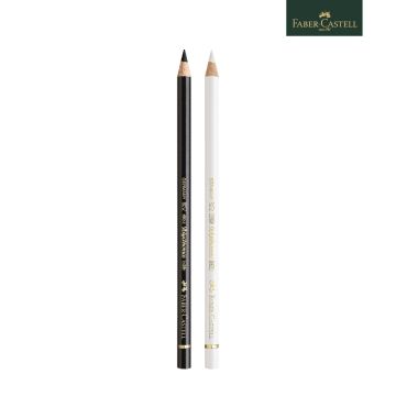 Faber Castell Polychromos Individual Colour White & Black