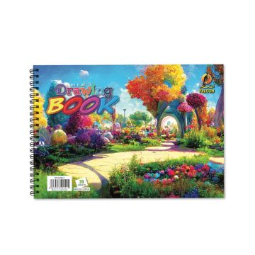 White Drawing Book A4 20 Sheets - Falcon 24-3