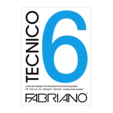 دفتر رسم فابريانو مضغوط بارد 220 جرام Tecnico A3 - 09729742