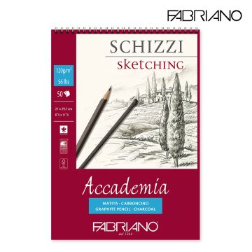 Accademia Collati Collati Sketches A4 Spiral Fabriano - 44122129