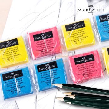 Colored Kneaded Eraser Soft Faber-Castell 