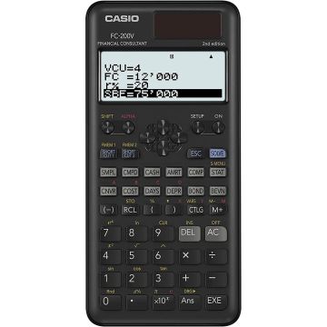 Casio Calculator FC-200V WA-DH