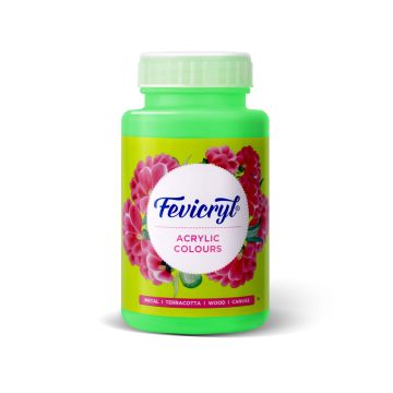 Acrylic Colors 500ml Neon Green-12 - Fevicryl
