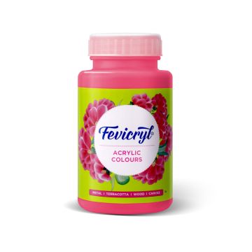 Acrylic Colors 500ml Neon Pink-18 - Fevicryl
