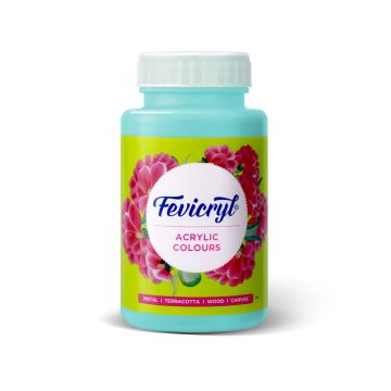 Acrylic Colors 500ml Teal Blue-68 - Fevicryl