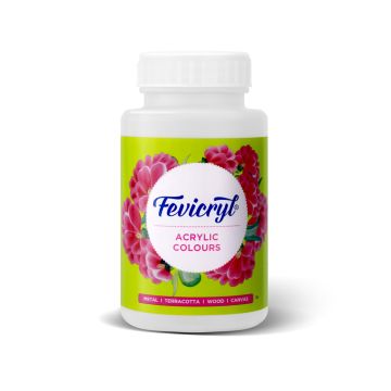 Acrylic Colors 500ml White - Fevicryl