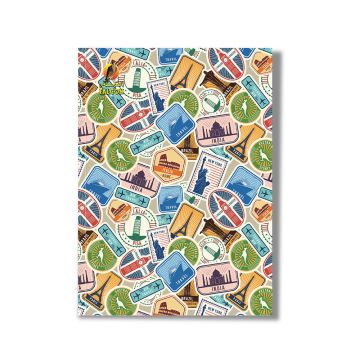 Square Line Flexi A4 Notebook 100L Falcon 24/3