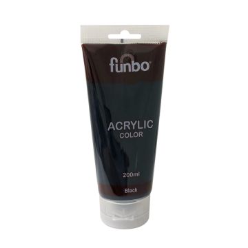 Funbo Acrylic Tube 200 ml Black