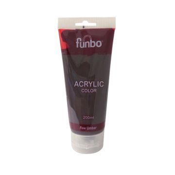 Funbo Acrylic Tube 200 ml Raw Umber