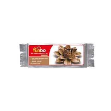 Funbo Air Hardening Clay 500 grams (Terracota)
