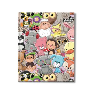 Single Line 100 Sheets NoteBook HC - 10 X 8" - 03