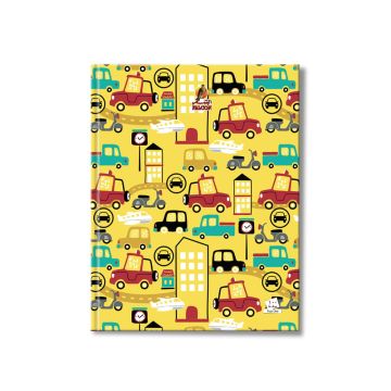 Four Line 100 Sheets NoteBook HC - 22 X 16 CM - 02