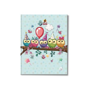 Four Line 100 Sheets NoteBook HC - 22 X 16 CM - 03