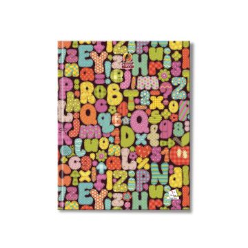 Four Line 60 Sheets NoteBook HC - 22 X 16 CM - 01