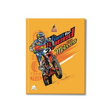 Single Line 100 Sheets NoteBook HC - 22 X 16 CM - 01