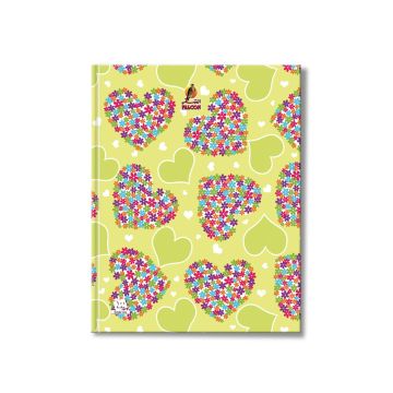 Single Line 100 Sheets NoteBook HC - 22 X 16 CM - 03