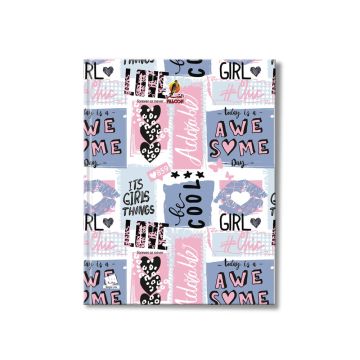 Single Line 100 Sheets NoteBook HC - 22 X 16 CM - 04