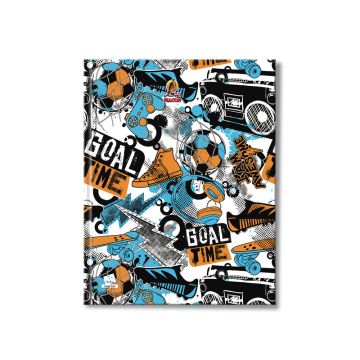 Single Line 60 Sheets NoteBook HC - 22 X 16 CM - 03