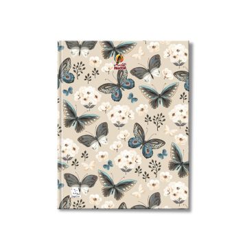 Single Line 60 Sheets NoteBook HC - 22 X 16 CM - 04