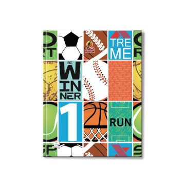 Single Line 80 Sheets NoteBook HC - 22 X 16 CM - 02