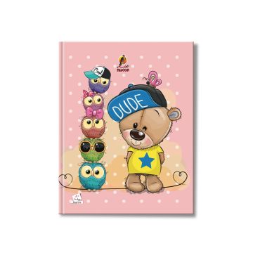 Single Line 80 Sheets NoteBook HC - 22 X 16 CM - 03