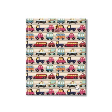 Square Line 100 Sheets NoteBook HC -  22 X 16 CM - 02