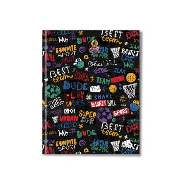 Square Line 100 Sheets NoteBook HC -  22 X 16 CM - 04