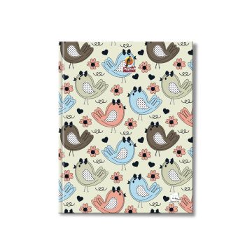 Square Line 100 Sheets NoteBook HC -  22 X 16 CM - 05