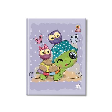 Four line  Notebook 9 x 7 Hard Cover  100L Falcon 24/1