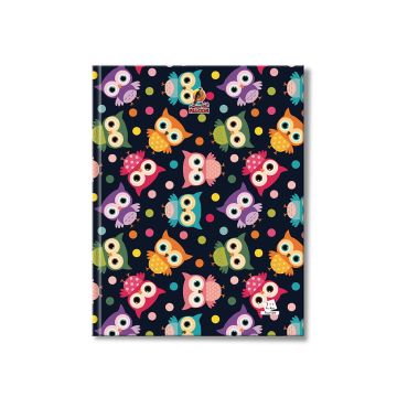 Four line  Notebook 9 x 7 Hard Cover  100L Falcon 24/4