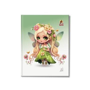 Four line  Notebook 9 x 7 Hard Cover  60L Falcon 24/4