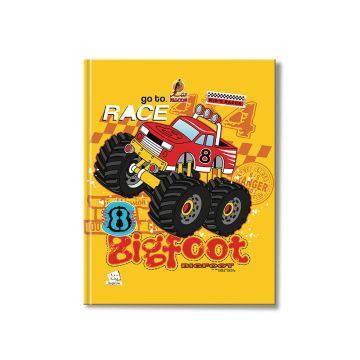 Single Line Notebook 9 x 7 Hard Cover  100L Falcon 24/5