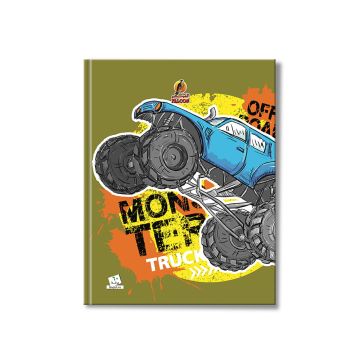 Single Line Notebook 9 x 7 Hard Cover  60L Falcon 24/4