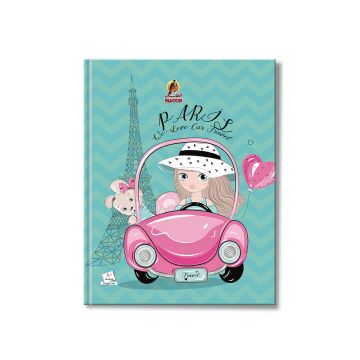 Single Line Notebook 9 x 7 Hard Cover  80L Falcon 24/2