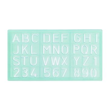 Letter guide 1/2" / 0.667cm LG-1035 Hi Wendy