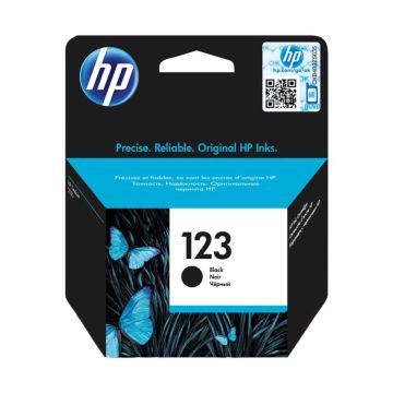 HP 123 Black Original Ink Cartridge 