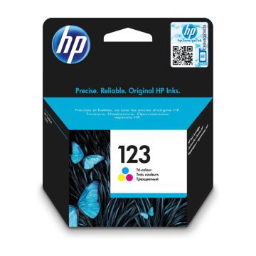 HP 123 Tri-color Original Ink Cartridge 