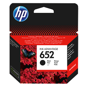 HP Cartridge 652 Black