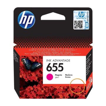 HP 655 Magenta Original Ink Advantage Cartridge