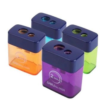 2-Hole Sharpener 12mm 4c Deli