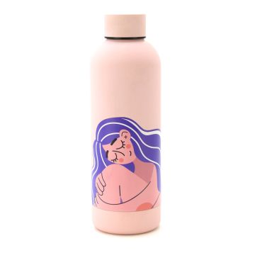 Water Bottle  DW Vacuum Bottle HVB-035 Pink 2