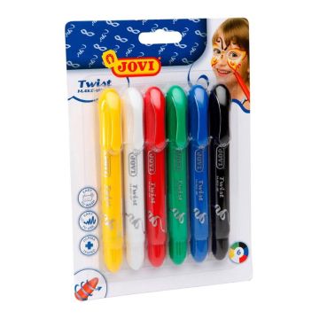 Twist Face Paint blister 6 assorted colours