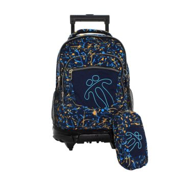 School Bag Roller Wheels Sport bag T2-2